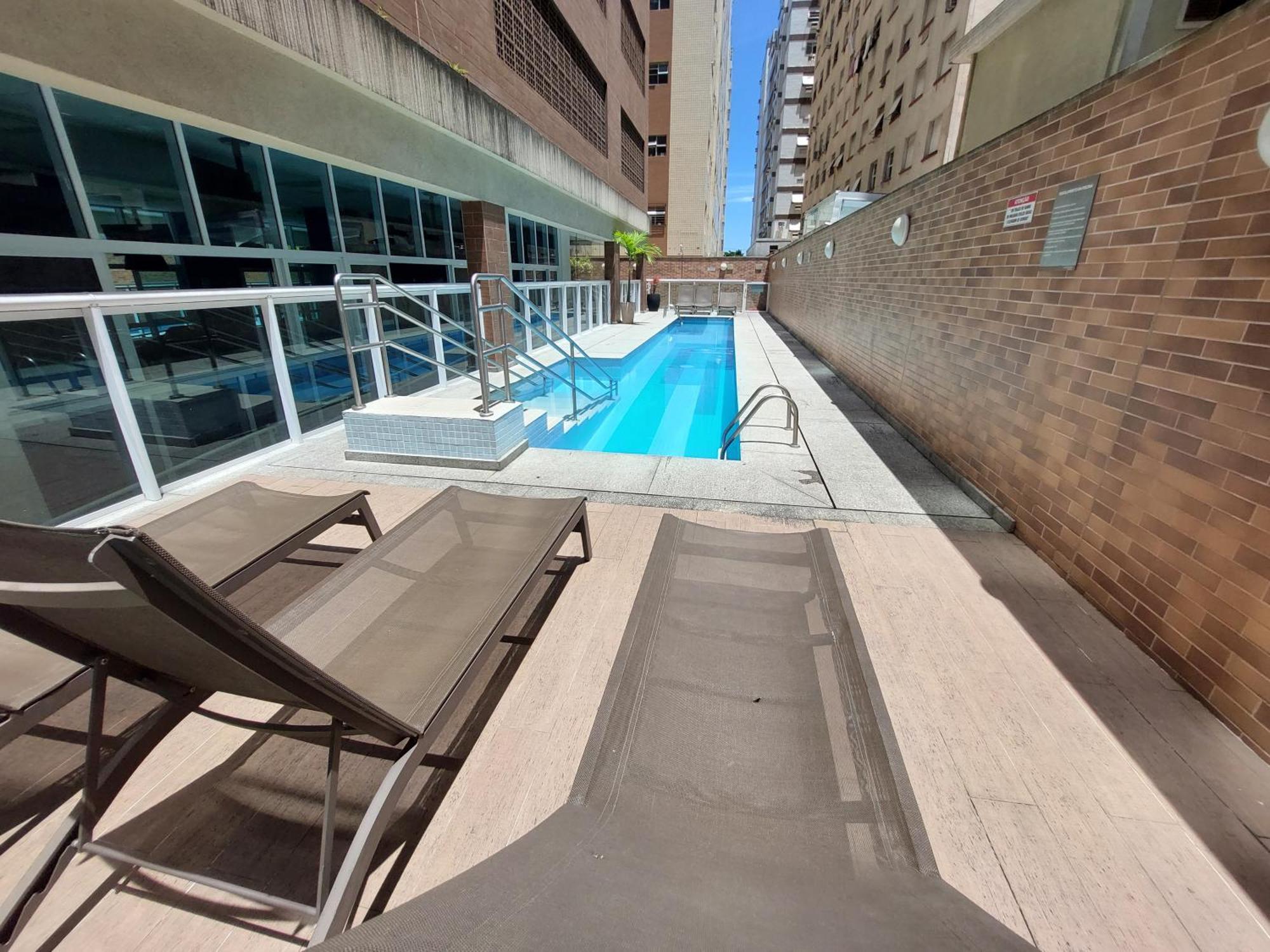 Book Santos Estanconfor 905 Charmoso Ap Executivo Quadra Praia 외부 사진