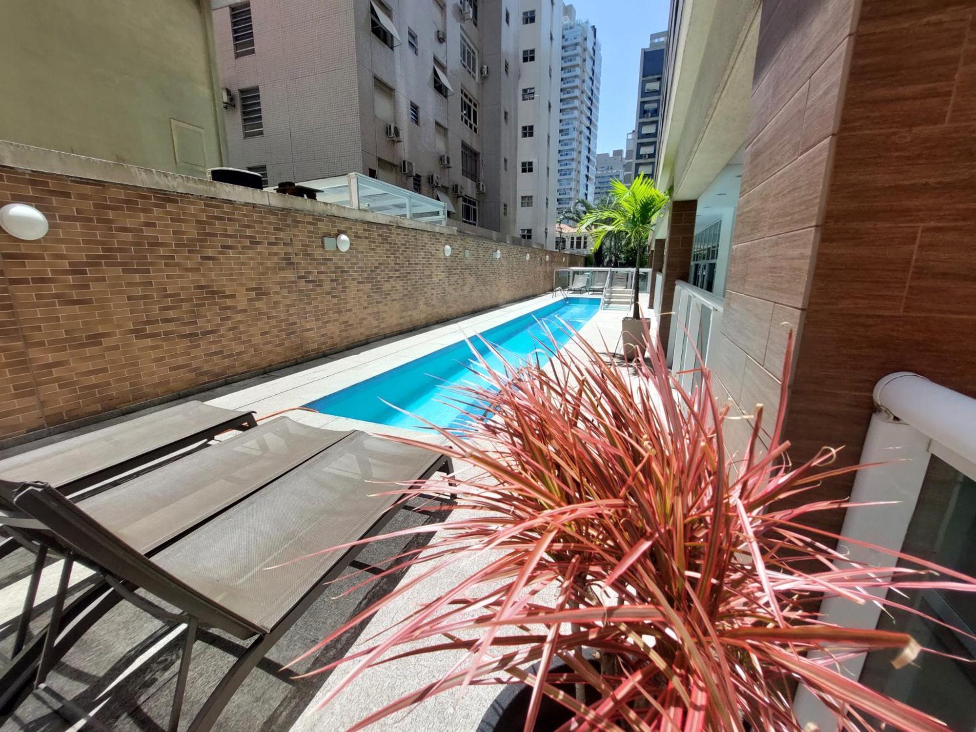 Book Santos Estanconfor 905 Charmoso Ap Executivo Quadra Praia 외부 사진